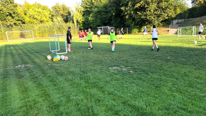 Mannschaftstraining Frauen Spielform