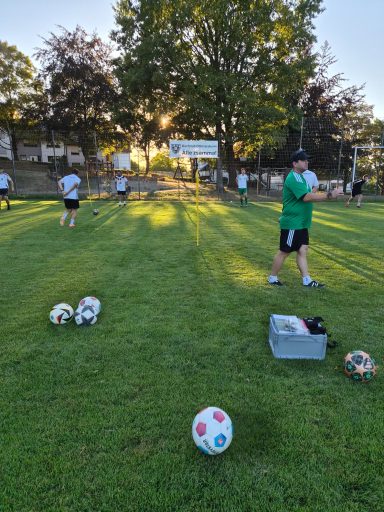 Mannschaftstraining Herren Passen